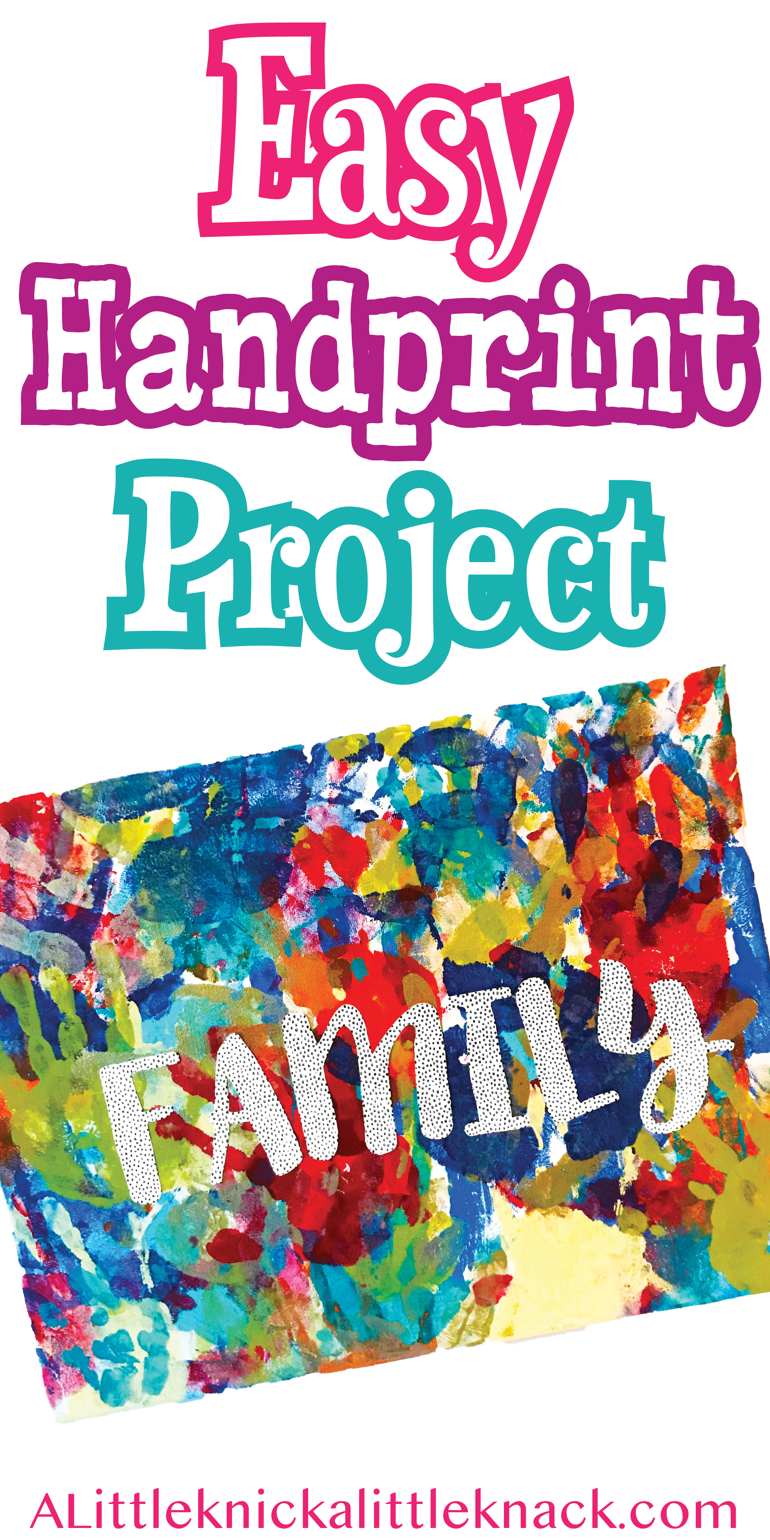 Family Handprint Project - A Little Knick a Little Knack