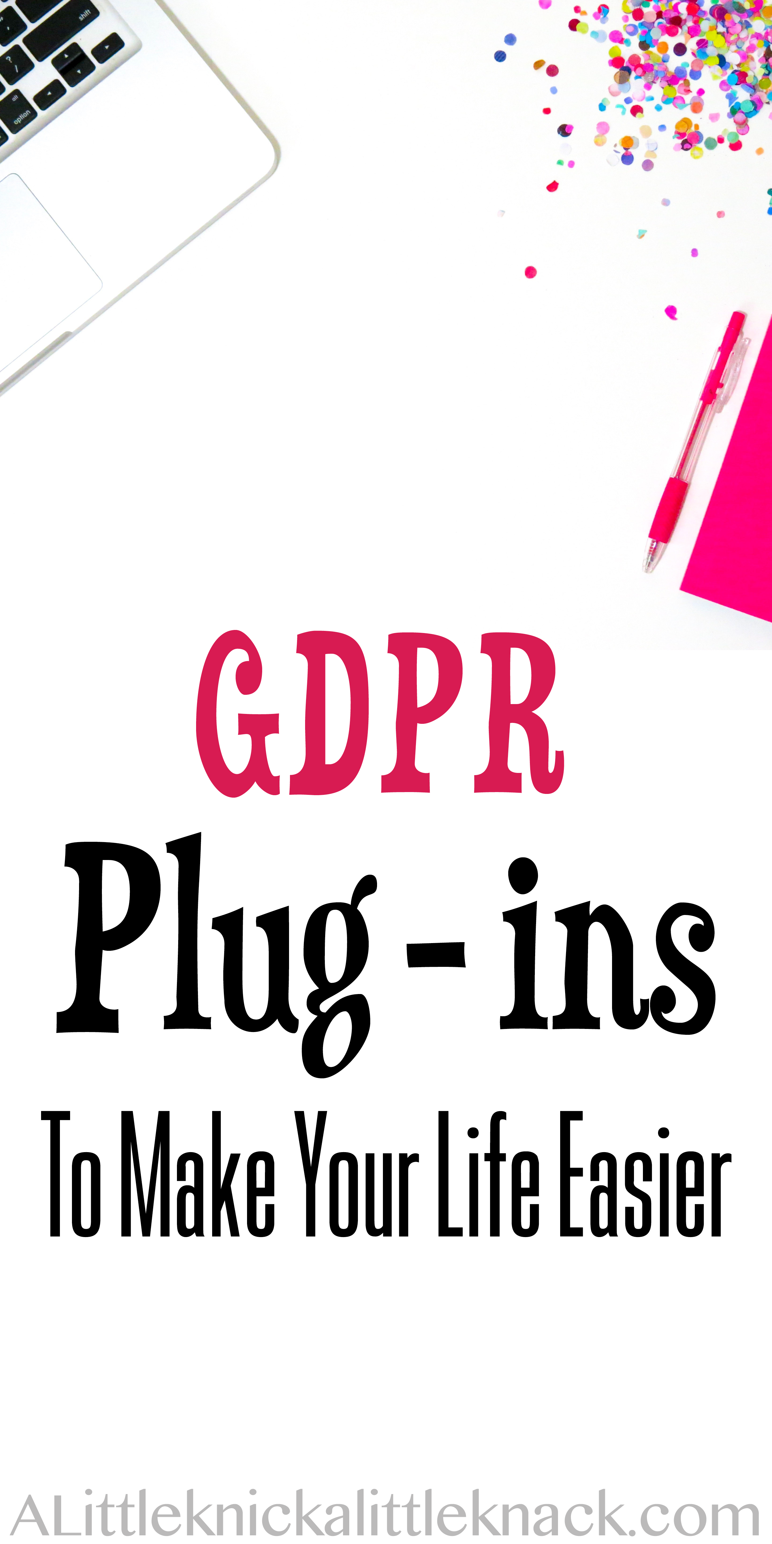 Get you blog GDPR compliant the easy way with these essential and easy to use plug-ins!