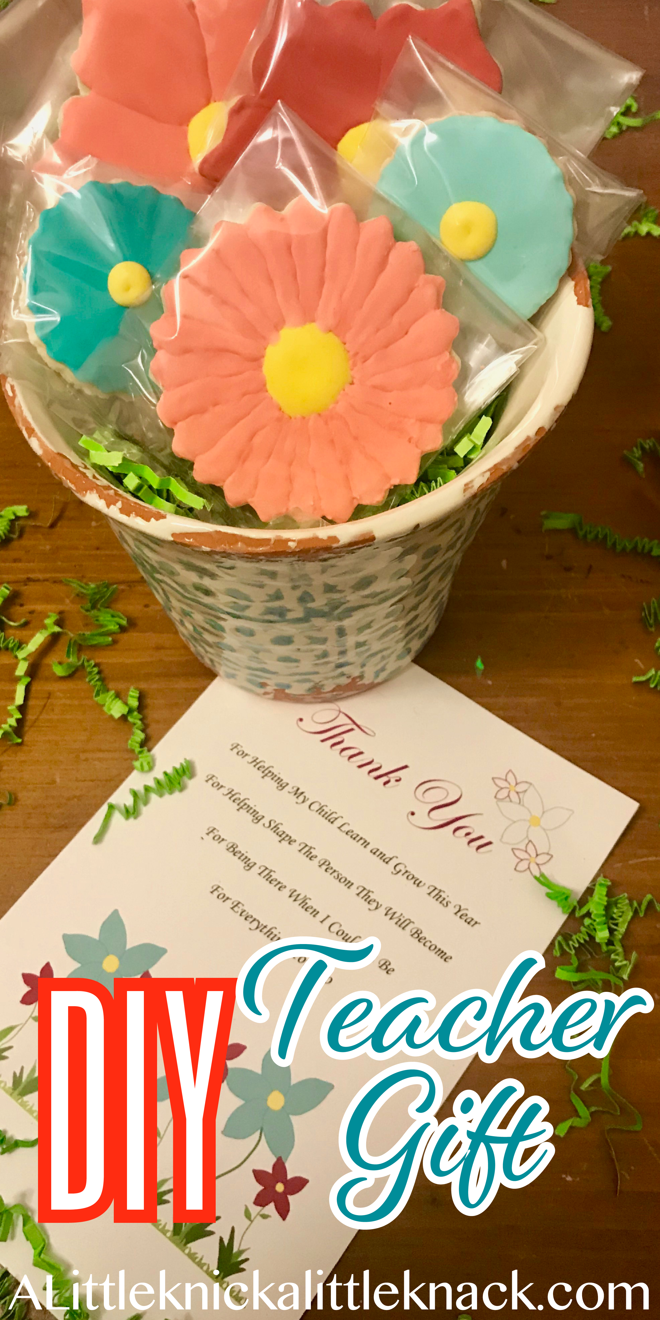 A beautiful teacher appreciation gift and printable thank you card for all they have done to help your child learn and grow.