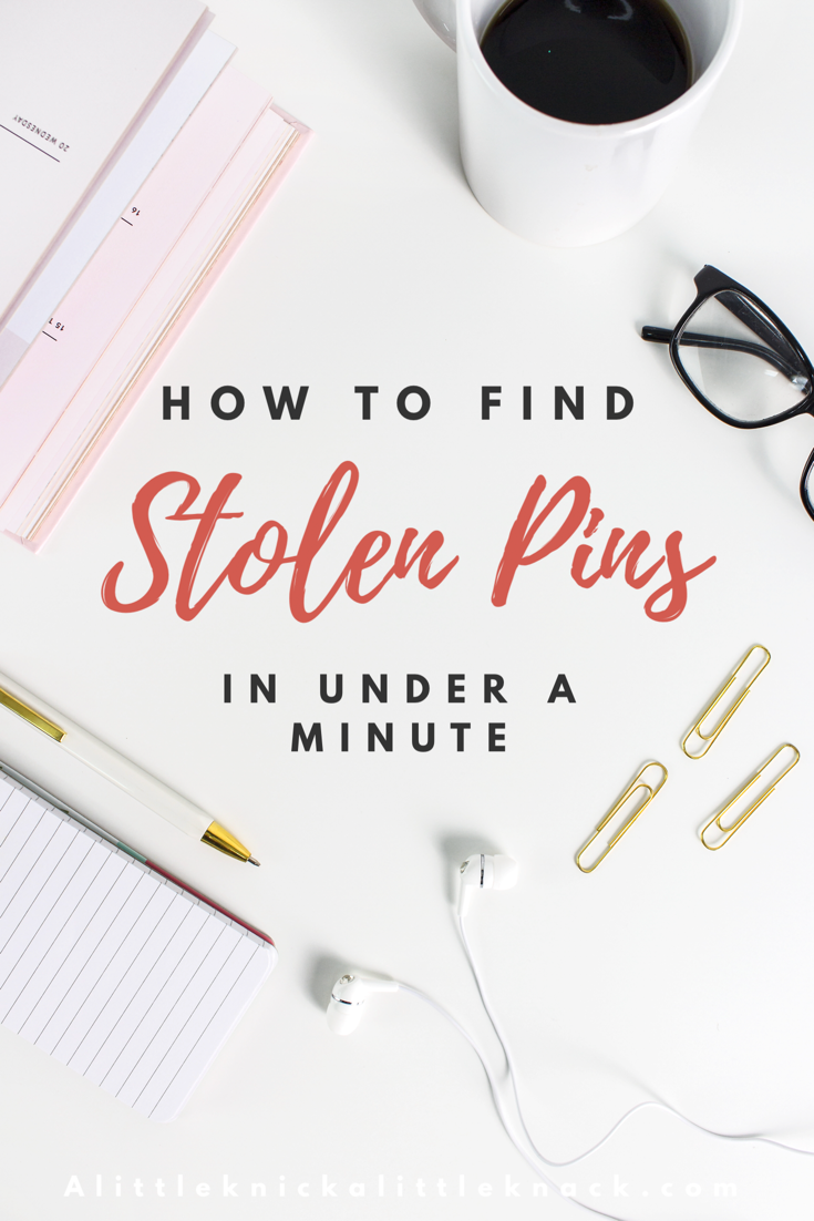 The easiest way to find stolen pins in under a minute, a must know for all bloggers and content creators!