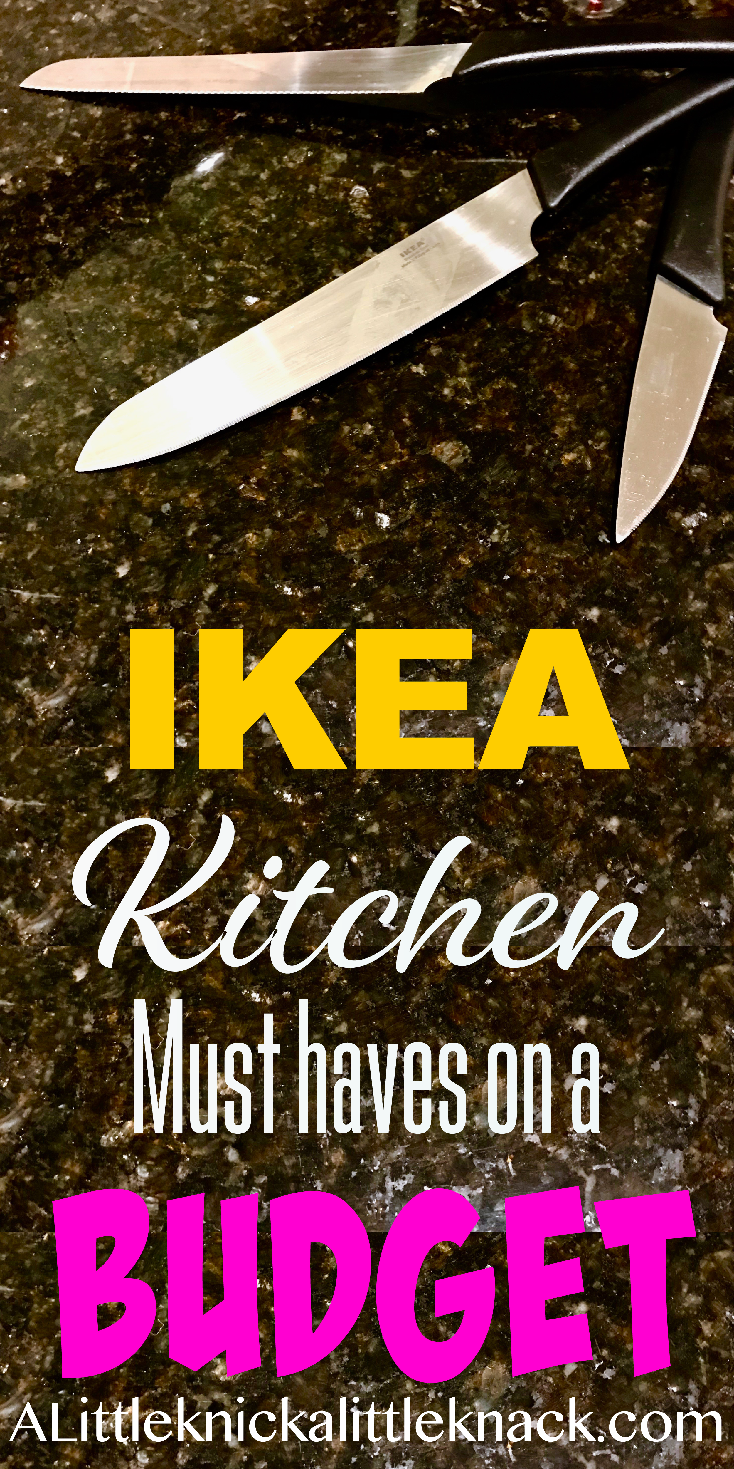 Save some money with these budget friendly Kitchen Essentials you need to get at IKEA. 