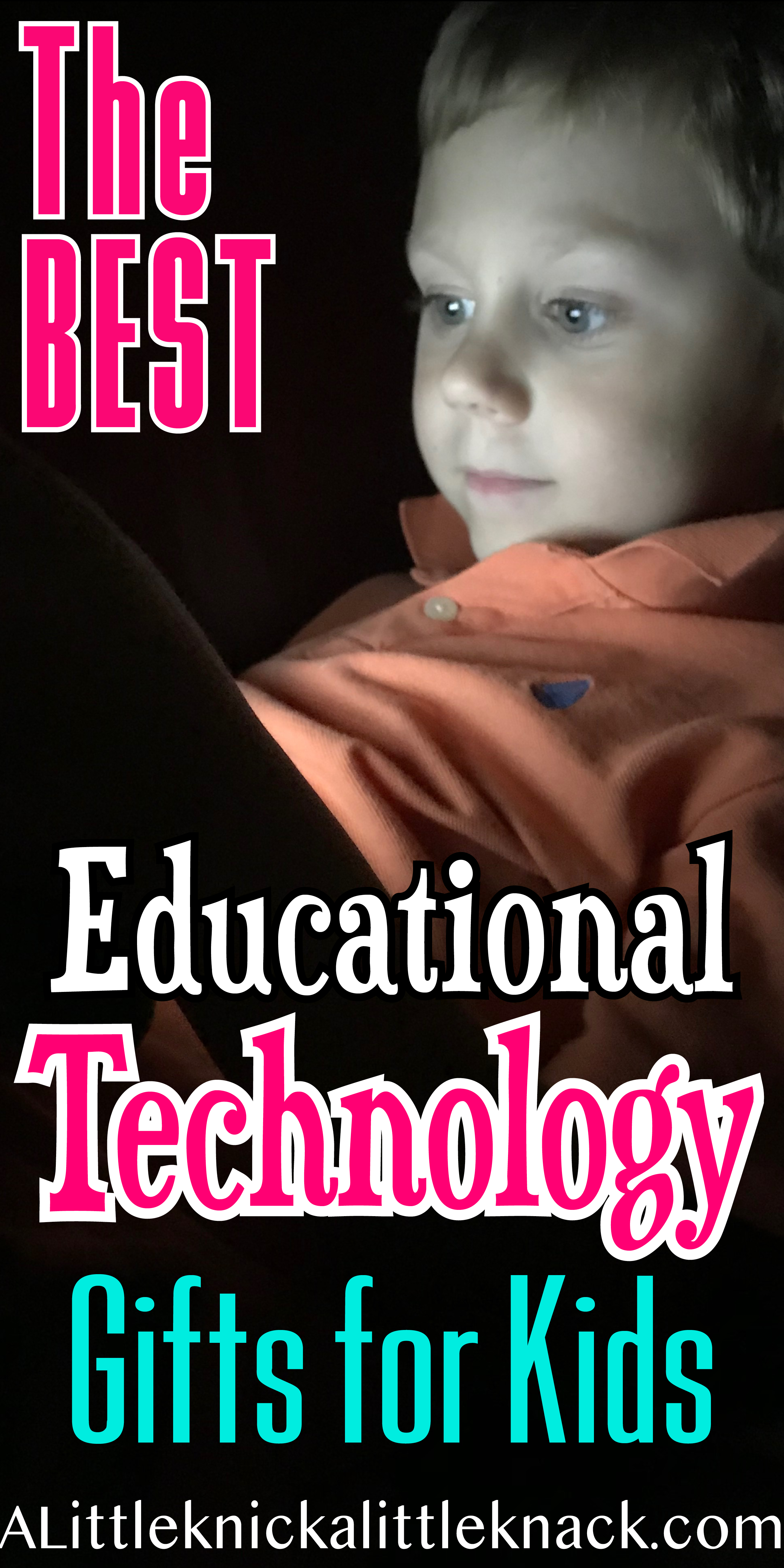 looking for a techy educational but fun gift for your child? This list has them all! #kidgifts