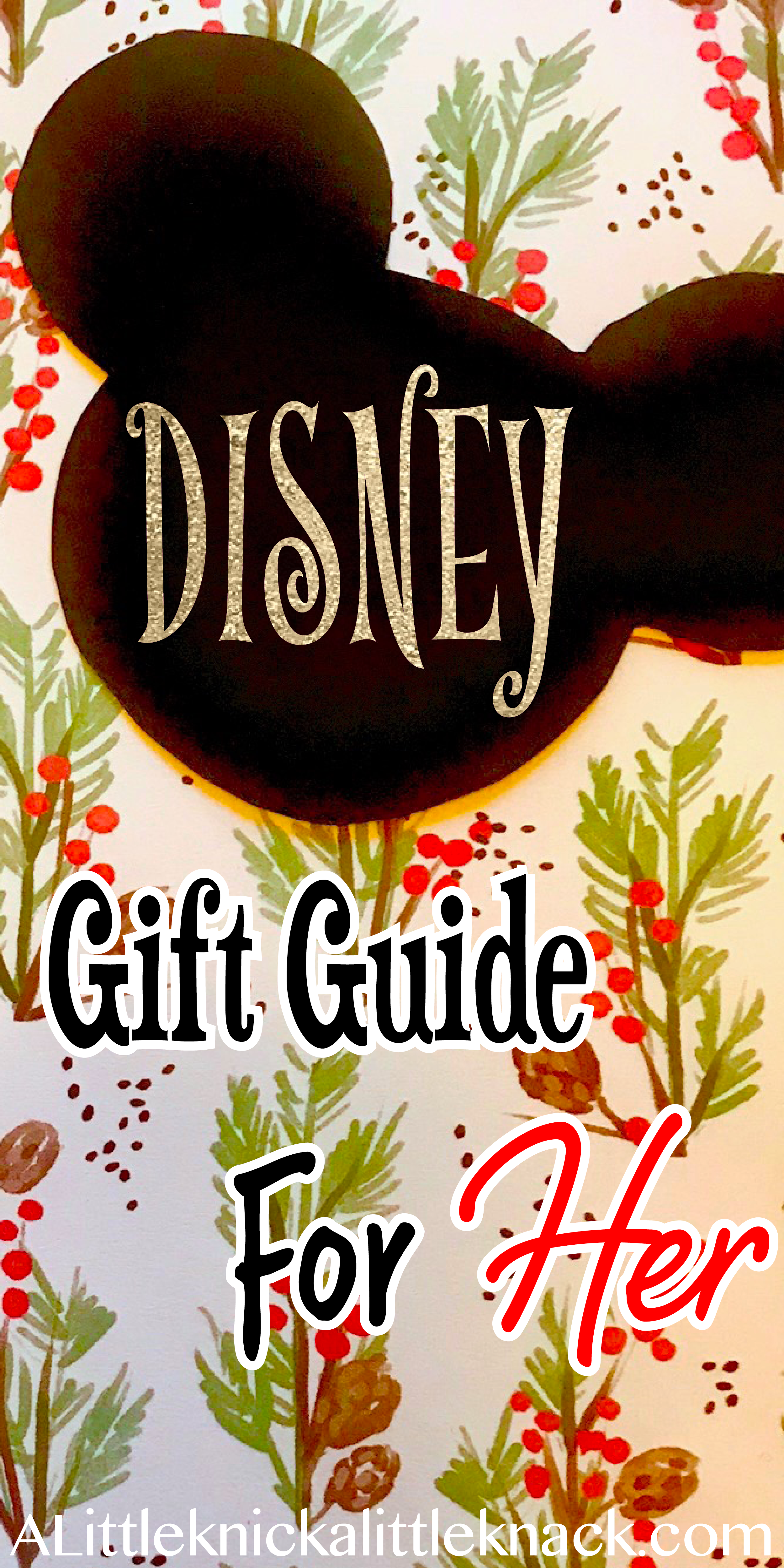 Looking for Christmas Gifts for your Disney addicted wife? Look no further because this Disney gift guide has it all! #disney