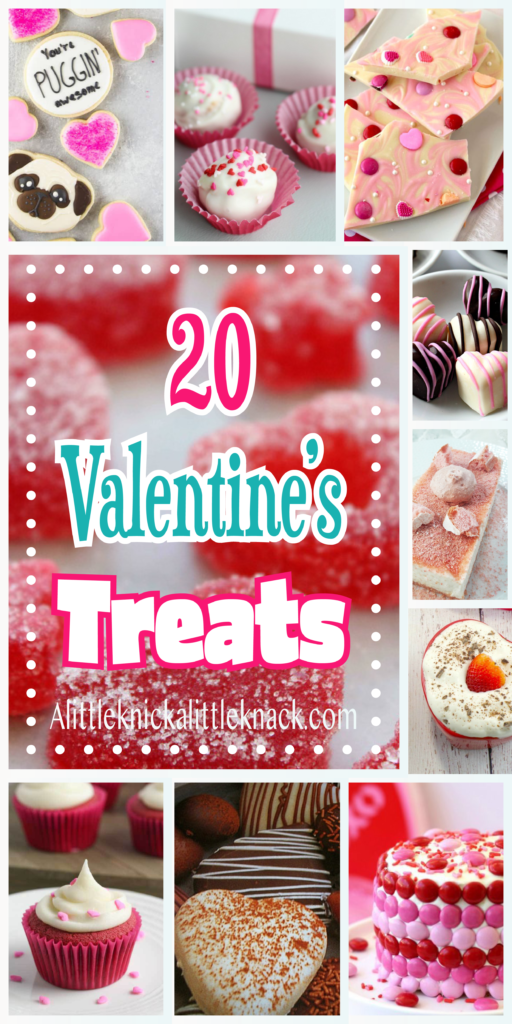 20 Delicious Valentine's Day Treats - A Little Knick a Little Knack