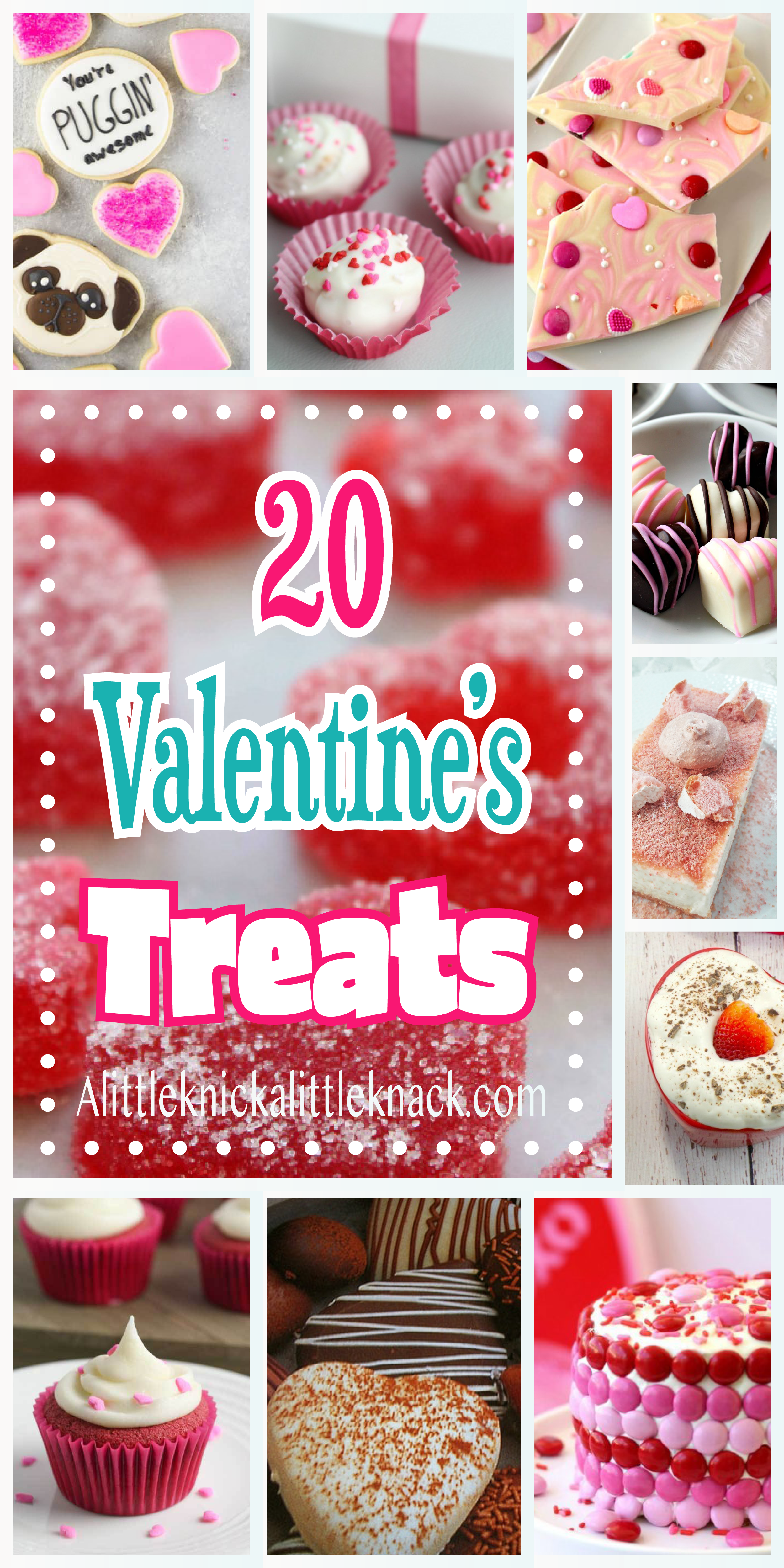 From Chocolate truffle cake to homemade heart gummies this post has all the treats to make your Valentine’s day a bit sweeter! #baking