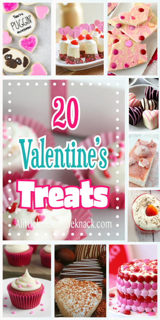 20 Delicious Valentine's Day Treats - A Little Knick a Little Knack