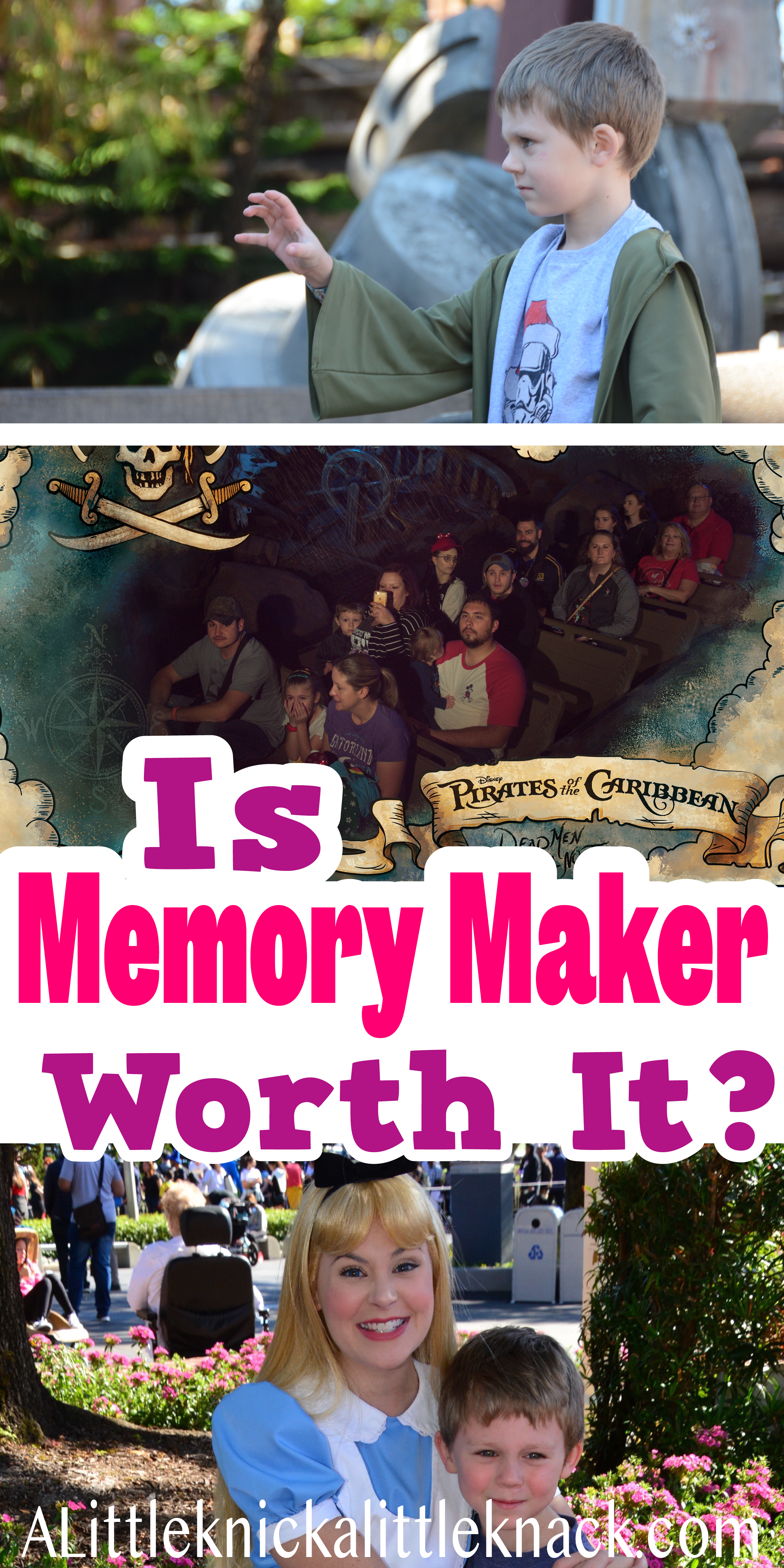 A collage of Disney World ride and experience photos with text overlay 