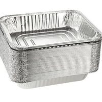Joeyzshopping Disposable Reusable Aluminum Foil Steam Table Pan Takeout Lasagna Tray (15, 9 X 13 Half Size Catering/Heavy-Duty)